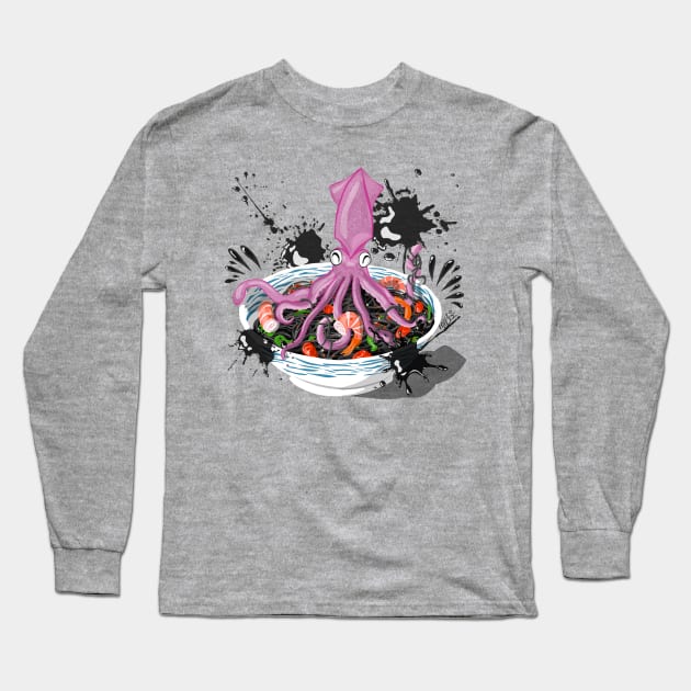 Splat! Long Sleeve T-Shirt by MikaMonster